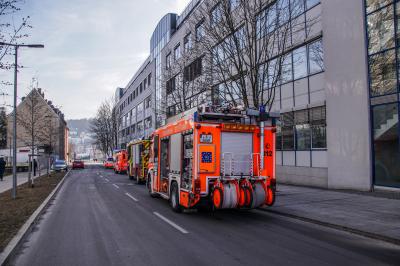 Stuttgart Feuerbach: Brand in Buerogebaeude